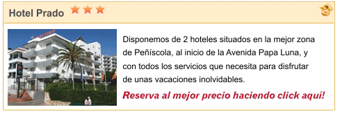 Reservas de hotel en Pe&ntilde;&iacute;scola